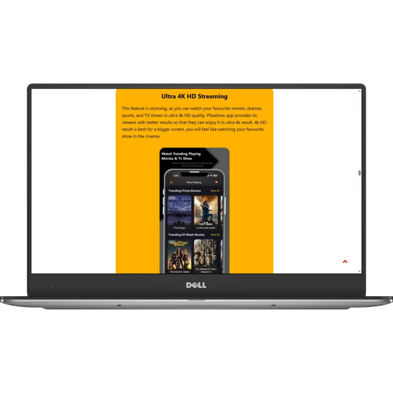Pikashow APK For PC