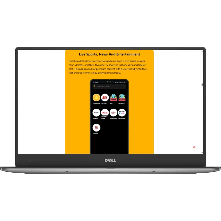 Pikashow APK For PC