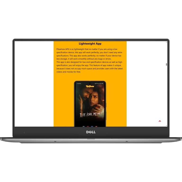 Pikashow APK For PC